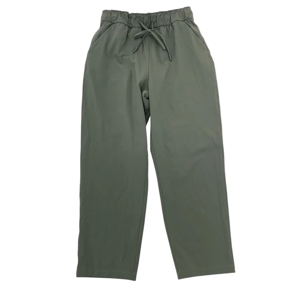 Lululemon Cropped Pants 4 Sage Green